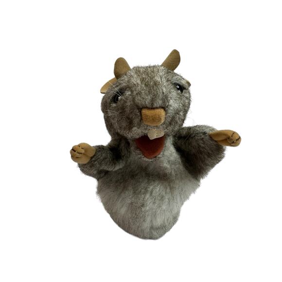 FOLKMANIS Little Mouse Hand Puppet Brown Fur Discontinued - Picture 1 of 9